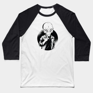 Cool Alien Baseball T-Shirt